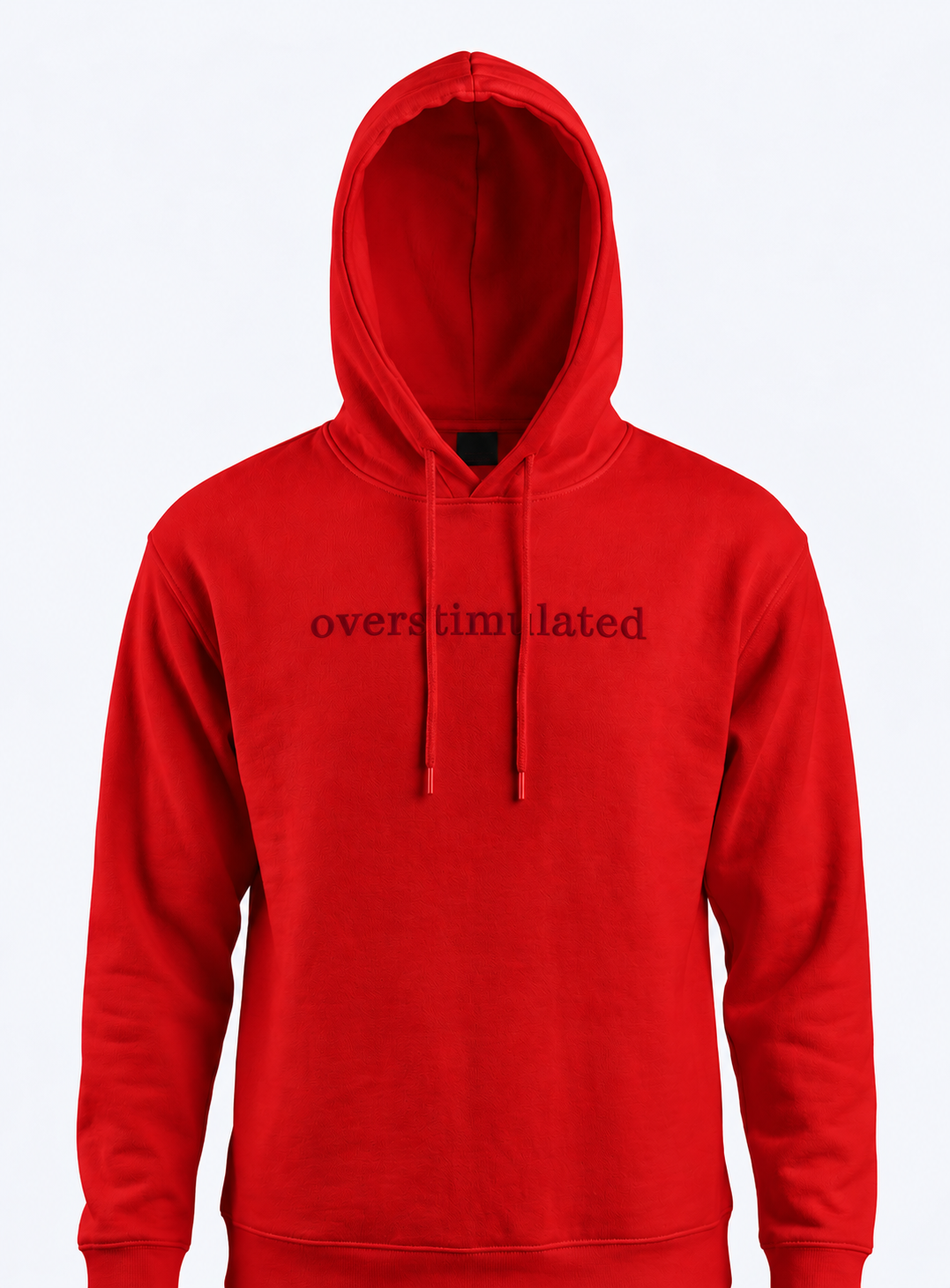Overstimulated Embroidered Hoodie