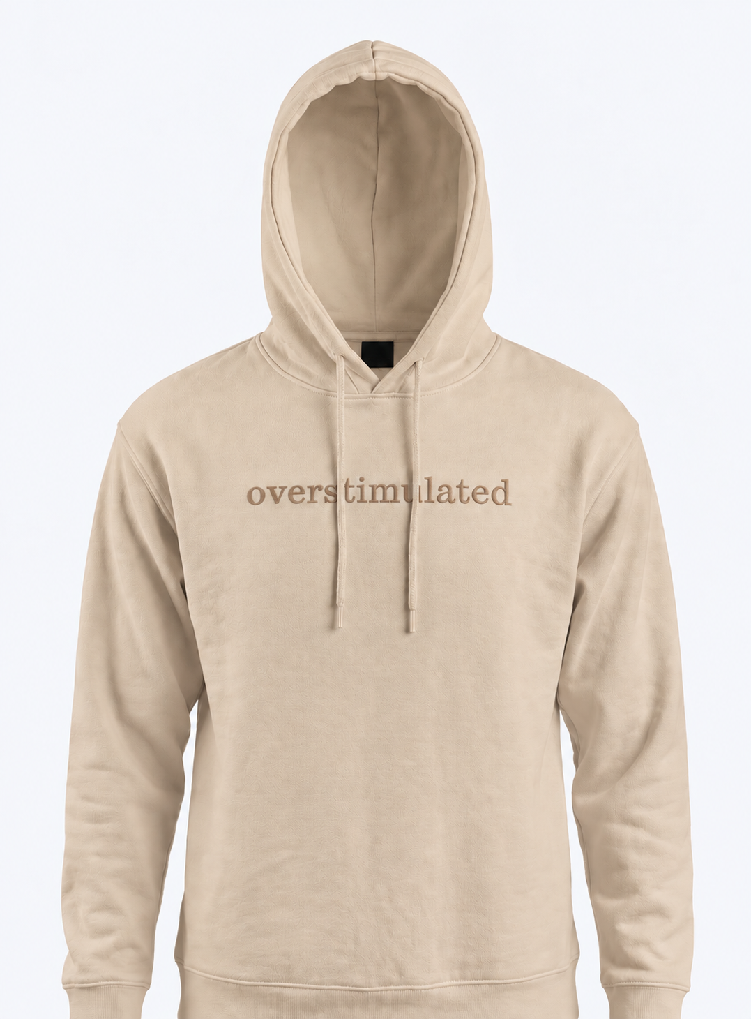 Overstimulated Embroidered Hoodie