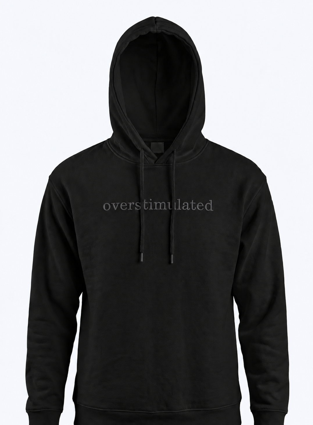 Overstimulated Embroidered Hoodie