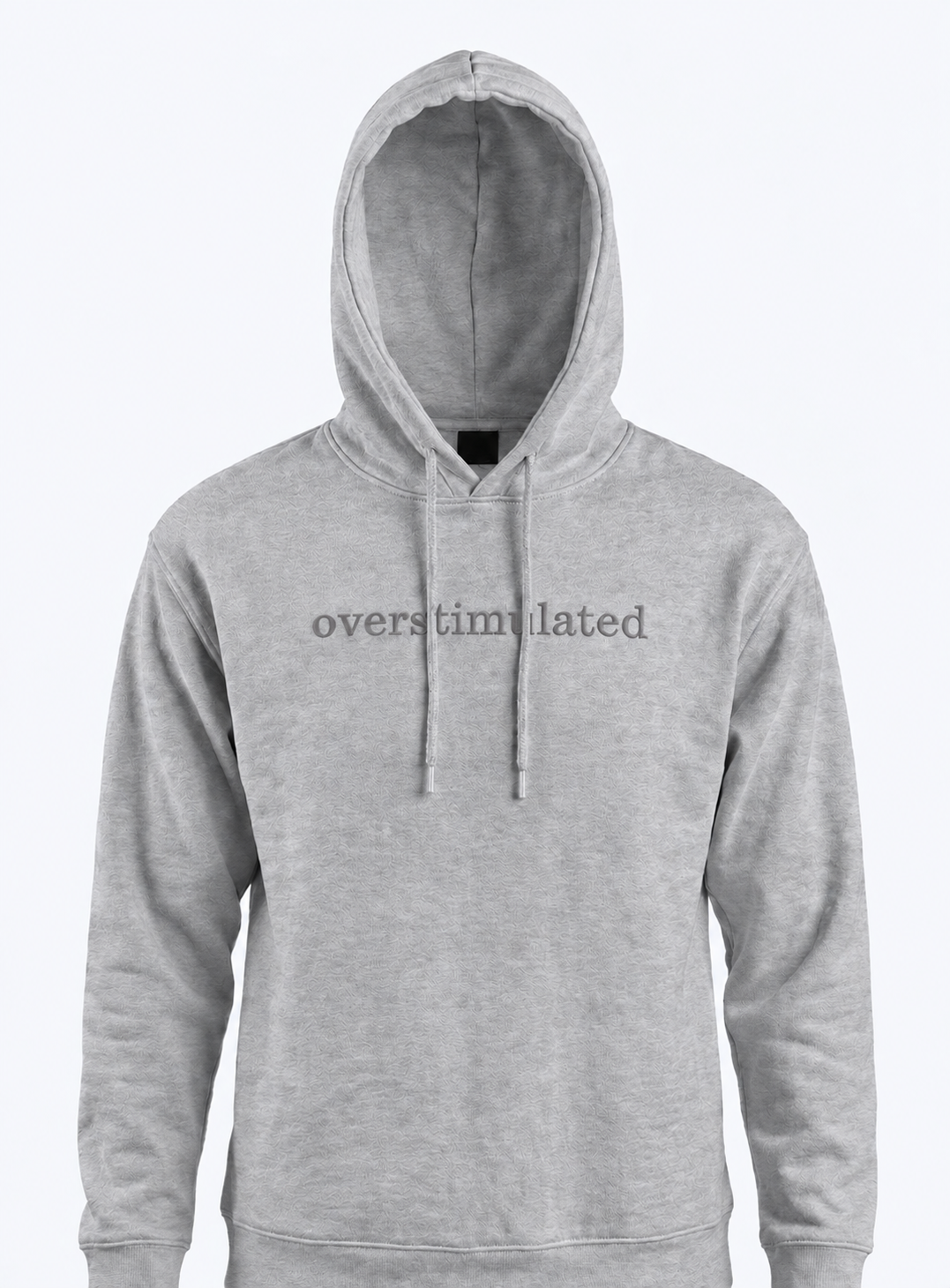 Overstimulated Embroidered Hoodie