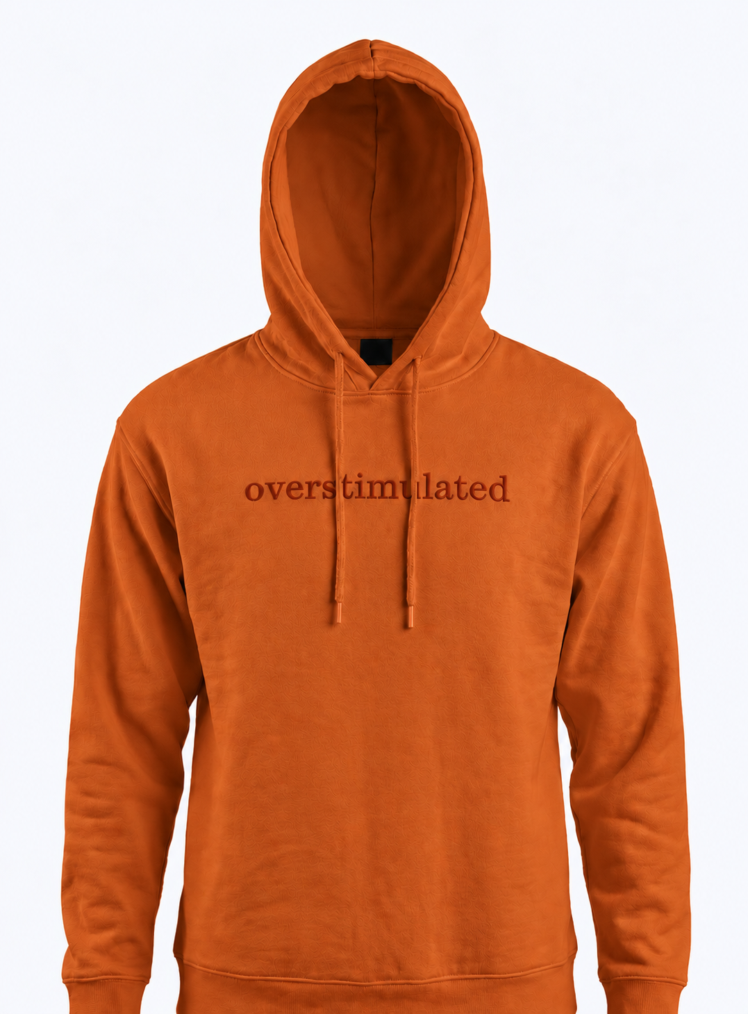 Overstimulated Embroidered Hoodie