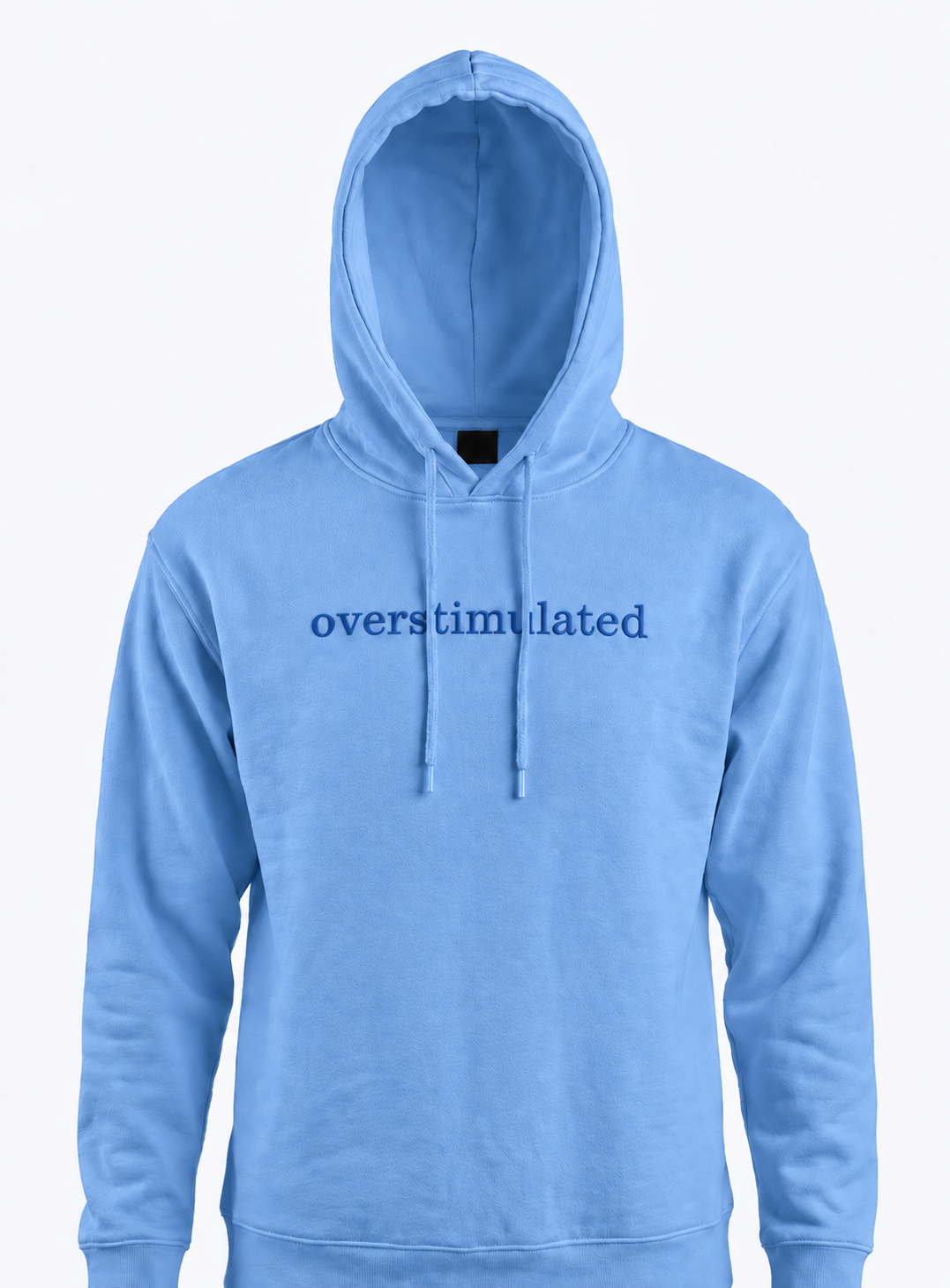 Overstimulated Embroidered Hoodie