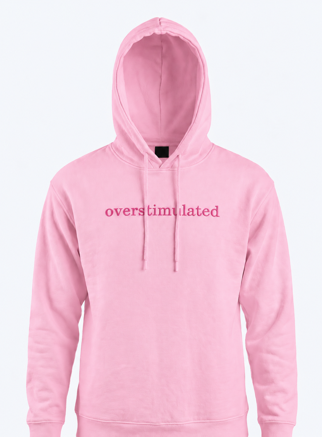 Overstimulated Embroidered Hoodie